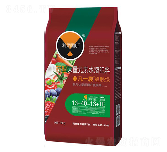 黑科技·高磷大量元素水溶肥料13-40-13+TE-非凡一袋-利果國際