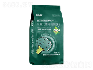 功效型大量元素水溶肥料20-10-20+TE-奧力果